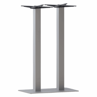 Stehtischgestell aus Edelstahl - Doppelgestell