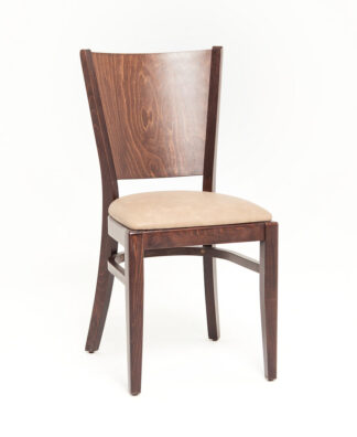 MONIKA | gepolsterter Holzstuhl | Bistrostuhl | Gastrostuhl | Restaurantstuhl