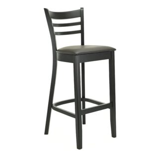 Hugo Barstuhl | Schwarz | Gastro Barstuhl