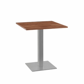 Bistrotisch 70x70cm  | D3025 OW Sonoma Eiche  |  Edelstahl Gestell