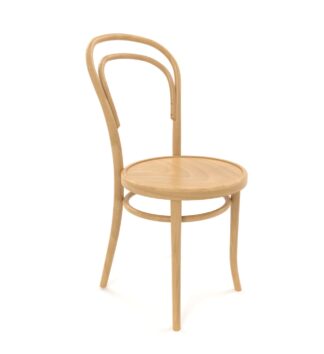 Premium Gastronomie Stuhl | A-14 | Wiener Bugholzstuhl | Buchenholz Honey | Thonet-Stil