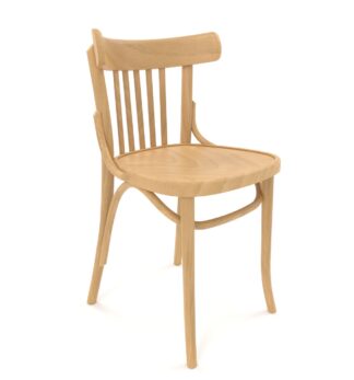 Premium Gastronomie Stuhl | A-788 VERT | Wiener Bugholzstuhl | Buchenholz Honey