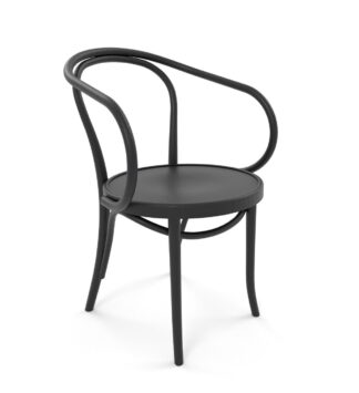 Premium Gastronomie Stuhl | B-9 | Wiener Bugholzstuhl | Schwarz