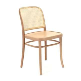 Premium Gastronomie Stuhl | A-811/2 | Klassisch Rattan Geflecht | Buchenholz Honey