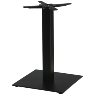 Tischgestell aus Gusseisen | breite Bodenplatte 50 cm x 50 cm