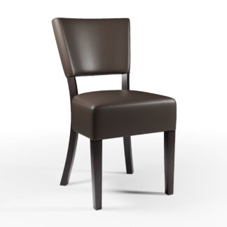 Gastrostuhl Lagos– Dunkelbraun