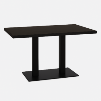 Bistrotisch 120x80 cm | Wenge | Gusseisen Gestell