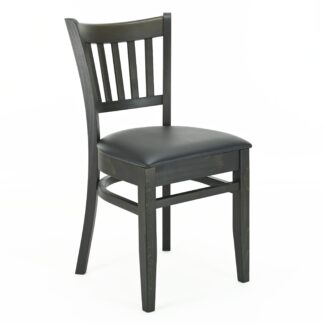 Quentin Stuhl - Nussbaum Dunkel - Kunstleder Schwarz.jpg