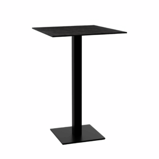 Stehtisch Dunkler Schiefer Gusseisen