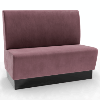 Amsterdam Samtstoff Glatt rosa