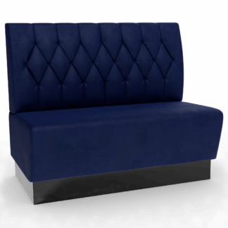 Amsterdam Samtstoff Diamant blau