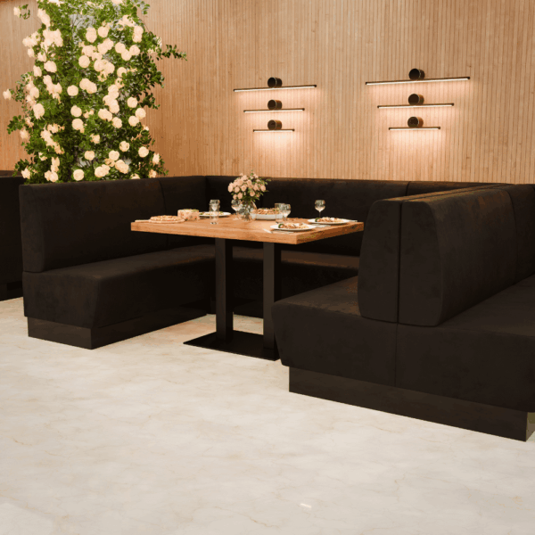 Amsterdam Samtstoff Glatt Referenz 1 schwarz