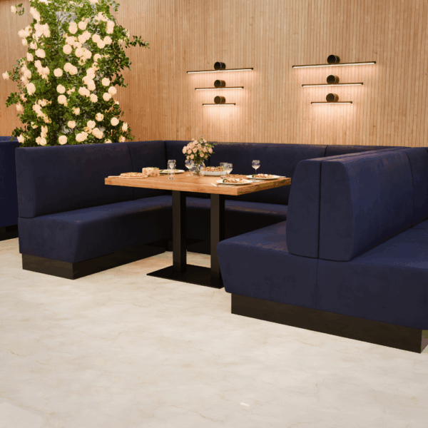 Amsterdam Samtstoff Glatt Referenz 1 blau