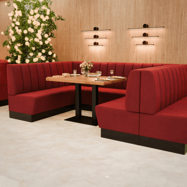 Amsterdam Samtstoff Vertikal Referenz 1 rot