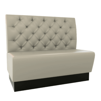 Amsterdam Kunstleder Chesterfield taupe