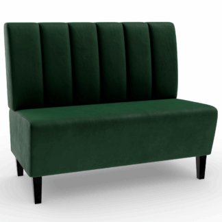 Paris Samtstoff Vertikal grün