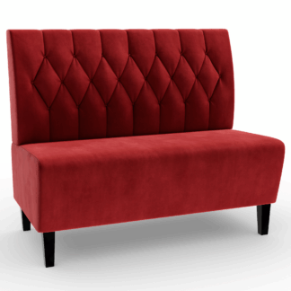 Paris Samtstoff Diamant rot