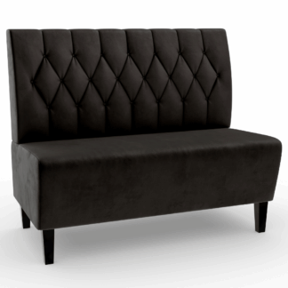 Paris Samtstoff Diamant schwarz