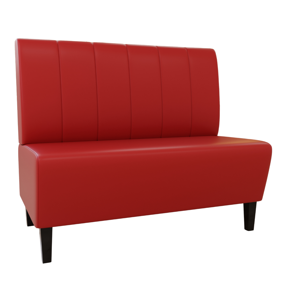 Paris Kunstleder Vertikal rot