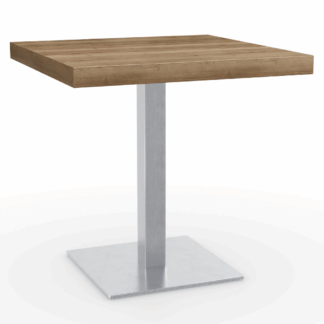 Bistrotisch XL Rustikal Quadratisch Edelstahl.png