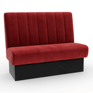 Classic Bank Vertikal Samtstoff Rot.png